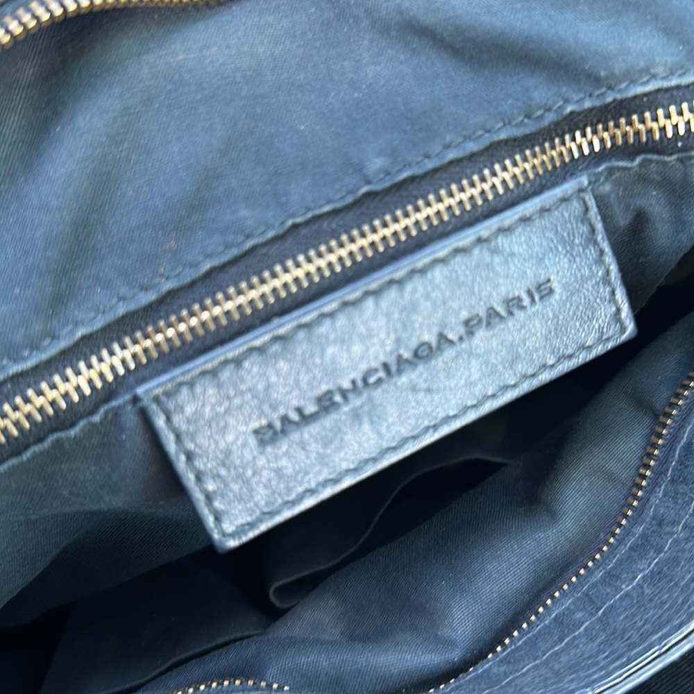 Balenciaga City Bag- distressed black lambskin - Picture 2 of 4